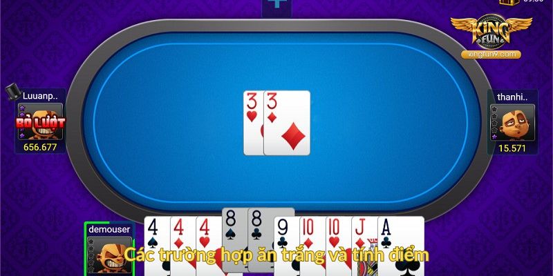 Các trường hợp ăn trắng và tính điểm