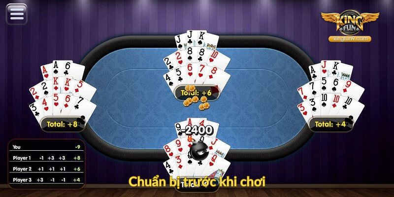 Chuẩn bị trước khi chơi
