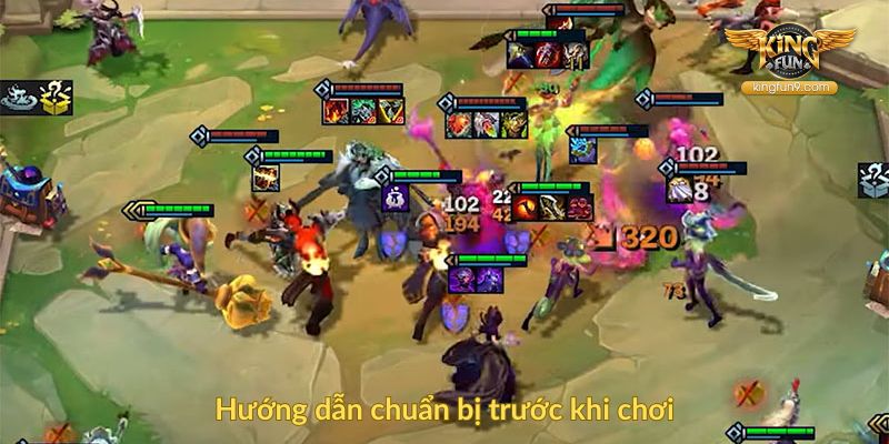 Hướng dẫn chuẩn bị trước khi chơi
