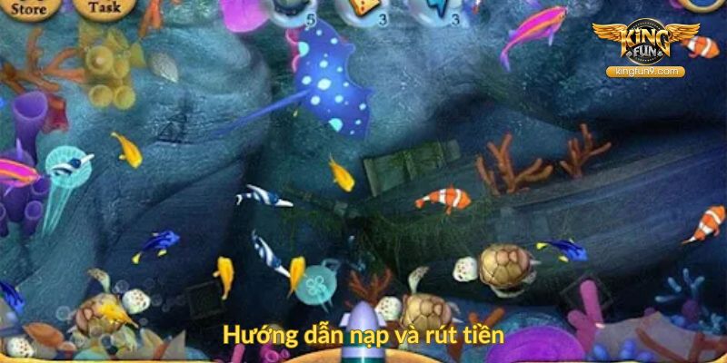 Hướng dẫn nạp và rút tiền